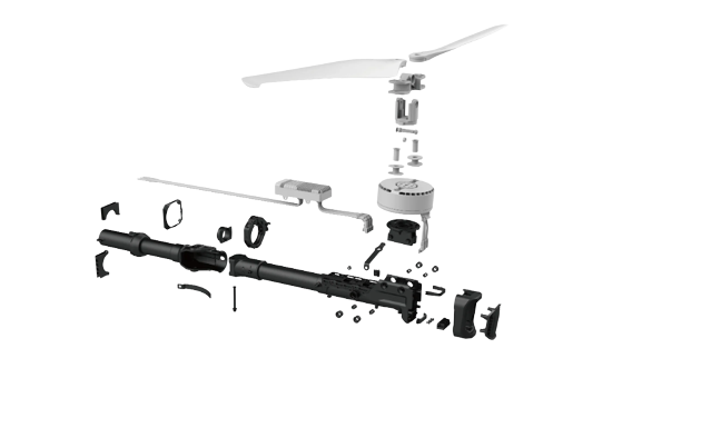 P100 Pro - Arm - Frame (Arm 1)