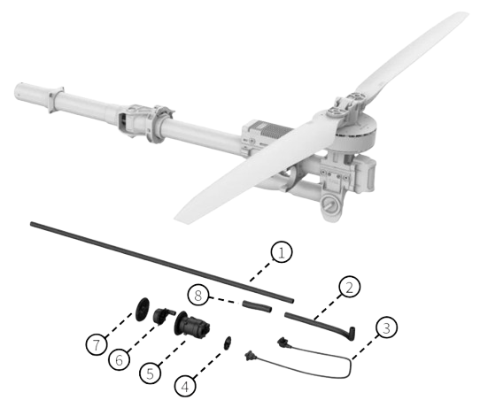 XAG P150 2024 Agricultural Drone>Fuselage front compartment>Revospray system